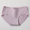 Meia-cintura tamanho grande cueca de algodão das mulheres respirável e confortável cuecas das meninas simples cor sólida das senhoras cueca atacado