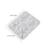 Molde de silicona para resina epoxi de gota de cristal DIY, joyería, horquilla para el cabello, accesorios para el cabello, horquilla hecha a mano, joyería, molde de silicona, producción de personalidad