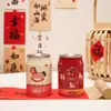 Año Nuevo del Caballo Estilo Dibujo Animado Alta Apariencia Creativo Portátil Acero Inoxidable 316 Termo Taza Mini Taza de Bolsillo