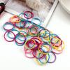 Banda de goma para niños a precio de fábrica, venta al por mayor, pequeña banda para el cabello, simple, para no dañar el cabello del bebé, banda de goma de alta elasticidad, cuerda para el cabello, cuerda para la cabeza