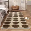 Alfombra de Mesita de Noche para Dormitorio Modelo Nuevo 2026, Lujo Ligero y Sensación de Alta Gama, Alfombra para Sala de Estar, Sofá, Mesa de Café, Alfombra de Cachemira Sintética Alfombra de Tianjin