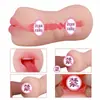 Juguetes Sexuales de Lenguaje Secreto, Dildo Realista, Masturbador Masculino, Juguetes Sexuales Orales y Anales Portátiles, Anime Japonés