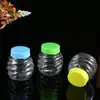 Botella de Rosca Calibre 35 para Empaque de Dulces, Partículas, 50ML, Multicolor, Transparente, Boca Ancha, Botella de Plástico para Slime