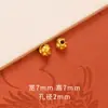 Retención de Color Fuerte Accesorios Color Arena Dorada Accesorios para Joyería DIY Accesorios Dorados Antiguos Separadores de Perlas Perlas Sueltas Hebilla S Anillo de Carrera Pulsera Trenzada con Perlas