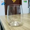 Copas de Vino de Plástico Sencillas, Copas de Vino de Pie Alto, Utensilios para Vino, Vasos de Whiskey Domésticos de Alta Calidad, Acero Inoxidable Estilo Europeo Retro de Lujo Ligero