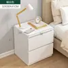 Mesita de noche para apartamento pequeño simple moderna simple armario de almacenamiento para habitación de alquiler dormitorio hogar almacenamiento de mesita de noche pequeño armario