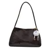 Bolso de mano estilo coreano para mujer, bolso tote simple y elegante para el día a día de dama, bolso de hombro moderno y versátil para el trabajo.