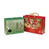 Fábrica de Cajas de Regalo de Cartón Corrugado de Comercio Exterior de Hebei Personaliza Cajas de Embalaje de Alimentos para Crema de Poria, Cajas de Regalo de Cartón Corrugado con Asas, Hechas a Medida