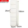 Armário de cinco gavetas para quarto e sala de estar, armário de armazenamento simples de parede, armário de armazenamento de chão estilo nórdico