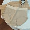 Casual, Amigo da Pele, Respirável, 100% Algodão, Forro Antibacteriano, Calcinhas Confortáveis, Pacote com 50 Peças, Roupa Íntima de Algodão Puro com Cor Contrastante da Moda para Mulheres
