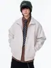 Chaqueta de Primavera y Otoño para Hombre Enbu, Cuello Alto, Estilo Americano Juvenil, Marca de Tendencia, Moderna, Informal, Abrigo Versátil de Trabajo