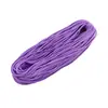 Paracord Colorido de 5 mm con Núcleo Envuelto Tejido a Mano de Siete Hilos Paracord Cable de Datos DIY Pulsera de Cuerda de Nylon con Cuentas Cordón