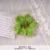 Cabeça de Flor Preta para Plantio Flor Artificial Flor de Seda Casamento DIY Flor Feita à Mão Flor Falsa Atacado Decorativo Guirlanda Decorativa Flor Artificial