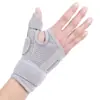 Órtese respirável para fixação do polegar, universal para mãos esquerda e direita, protetor de pulso e polegar, tira de fixação protetora para bainha do tendão de entorse do polegar