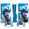Adecuado para stickers de PS5PRO película de PS5PRO de dibujos animados linda stickers de mando de PS5PRO mate sin dejar pegamento