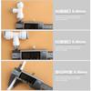Adaptador de 3 puntos a 2 puntos para purificador de agua 7026 Conector rápido Codo en T de 3 puntos 323 Punto medio de dos puntos 7662 Codo en T