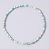 Amazon Color Cuentas de Flores Cuentas Amistad Pareja Mal de Ojo Pulsera Hecha a Mano Lazo Pulsera Cruz