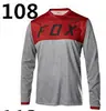 Ropa Nueva para Ciclismo Verano Hombres Ropa para Reducir la Velocidad Ropa para Ciclismo de Motocicleta Todoterreno Absorbente de Sudor y Transpirable de Manga Larga Ropa para Ciclismo Fox