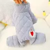 Ropa para Mascotas Amazon Mono para Cachorro Chaqueta de Algodón Cálida de Invierno Ropa para Perros Chaqueta Ropa de Cuatro Patas Personalización