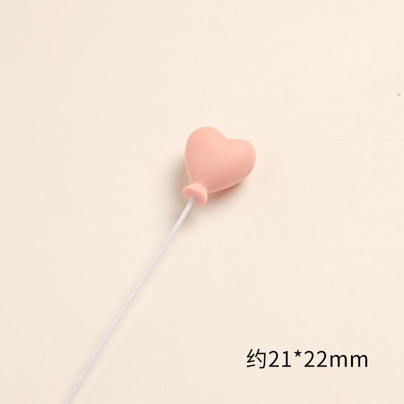 SKU-08-粉红色爱心气球 一个