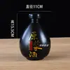 Garrafas de vinho de cerâmica, garrafas de licor de vidro, garrafas para infusão de vinho, potes de vinho selados para armazenamento em adega, conjunto de embalagem para presente personalizado