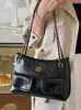 Yuezhi 2026 bolso de hombro versátil de principios de otoño, bolso cruzado, bolso de axila, bolso acolchado de moda de gran capacidad para el trabajo