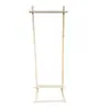 Lujo Ligero Camping Atmósfera de Camping Decoración Soporte para Mástil de Bandera Tela Publicitaria de Madera para Exteriores Marco de Madera Colgador de Tela de Fondo Soporte para Flores
