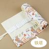 Weizhuang Canvas Pen Cortina 72 Buracos Grande Capacidade Bonito Gato Cartoon Homens e Mulheres Lápis Saco Canvas Sketch Cor Chumbo Pintura Papelaria Bag