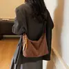 Bolso Tote Retro de Gama Alta para Mujer Otoño 2025 Nuevo de Gran Capacidad Versátil Casual para Hombro Cruzado