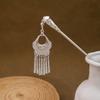 Horquilla de estilo étnico con borlas huecas geométricas, horquilla con forma de gota de aceite y marea nacional, accesorios para el cabello Hanfu para mujer