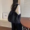 Bolsa Tote de Gran Capacidad Verano 2026, Bolso de Terciopelo, Bolso de Mano de Alto Valor, Bolso de Hombro, Bolso de Hombro con Cordón de Moda
