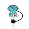 8 / 10 M rede médica plugue de poeira vermelha chapéu de palha criativo DIY Stanley copo palha acessórios transfronteiriços em estoque