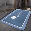 Alfombrillas Resistentes al Desgaste y a la Suciedad en la Entrada del Baño del Hogar, Alfombrillas de Pie Antideslizantes Absorbentes de Agua de Estilo Sencillo, Barro de Diatomeas