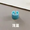 Argolas de Tamanho Coloridas Sem Impressão Clips Marcadores de Cabide Plástico Redondo Acessórios para Cabide de Roupa Fabricante
