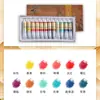 Matisse Pigmento para Pintura Chinesa Conjunto de Pintura Chinesa Pigmento 12 Cores Conjunto de 24 Cores para Adultos, Alunos do Ensino Fundamental e Iniciantes