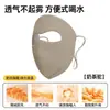 Máscara facial protetora e aquecedora, estilo inverno, para beber, compartimentada, de cobertura total, para mulheres, face kini, máscara facial à prova de vento e resistente ao frio para outono e inverno, lavável