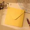 Sobres Cuadrados Estilo Europeo de Papel Perlado de Colores de 210g en Stock del Fabricante, Suministro Transfronterizo de Amazon, Personalización con Estampado en Caliente