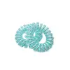 Elástico de Cabelo de Fio de Telefone Corda de Cabeça com Pérolas para Mulheres Corda de Cabelo Grossa Transparente Celebriade Cibernética Contas Celebradas Corda de Cabeça Elástico de Borracha Mori Bobina Elétrica