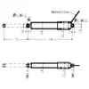 Haste Telescópica de Empurrar Elétrica Micro Haste Linear Reciprocante Mini Levantador