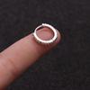 Nuevo circonio estilo coreano temperamento simple fila taladro hebilla de oreja para mujer pequeño fresco arete redondo pequeño piercing joyería