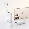 Power Bank Certificado 3C, Conveniente para Transportar, Carga Rápida para Aviones, Gran Capacidad, Cable Integrado, Mini Regalo Compacto