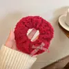 Elásticos de Cabelo Estilo Coreano, Acessórios de Cabelo Femininos Estilo Universitário, Atacado Yiwu, Scrunchies de Renda Elegantes, Elásticos de Cabelo, Flores de Tecido para Cabelo