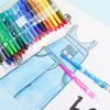Crayones Huilin Cross-Border de 18 colores, cortos, borrables y giratorios para niños. Pintan a mano sin ensuciar y tienen un dibujo suave y sedoso.