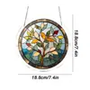 Nuevo producto transfronterizo de Amazon: Artefacto acrílico para puzzle que atrapa la luz para el hogar, adorno colgante decorativo pintado a mano para decoración de patio y ventana