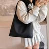 Bolso Tote de Moda de Gran Capacidad para Mujer 2024 Nuevo Casual Simple Bolso Sobaco Bolso de Hombro para Estudiantes