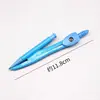 Set de Compás Metálico Colorido para Estudiantes Estilo Fresco Compás de Dibujo para Examen de Estudiantes Tienda de Dos Yuanes 6802 Recambios de Mina Gratis