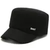 Gorra de Invierno para Hombre Estilo Papá Protección contra el Frío Protección para los Oídos Gorra de Copa Plana para Hombres de Mediana Edad y Mayores Abuelo Hombre Mayor Gorra Gruesa de Algodón Cálida con Terciopelo