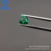 Gema en Forma de Corazón Esmeralda Corazón Verde Nano Piedra Suelta Accesorios Resistencia a Altas Temperaturas y No Decolorable Ventas Directas de Fábrica