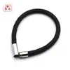 Hebilla magnética de acero inoxidable 37 hebilla de cuerpo recto agujero redondo hebilla magnética de cuerpo ligero pulsera de cuerda de cuero hebilla recta hebilla de anillo de mano de escamas de dragón