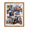 Photo Frame casal impressão de fotos diy quebra-cabeça personalizado feito à mão álbum comemorativo Polaroid aniversário presente Dia dos Namorados